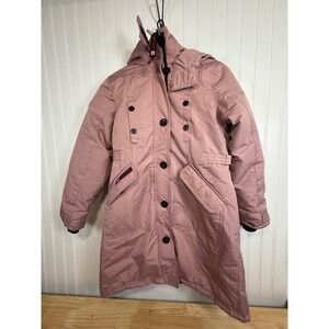Canada Weather Gear Hooded Parka Jacket Womens Large 14/16 Hooded Winter Warm